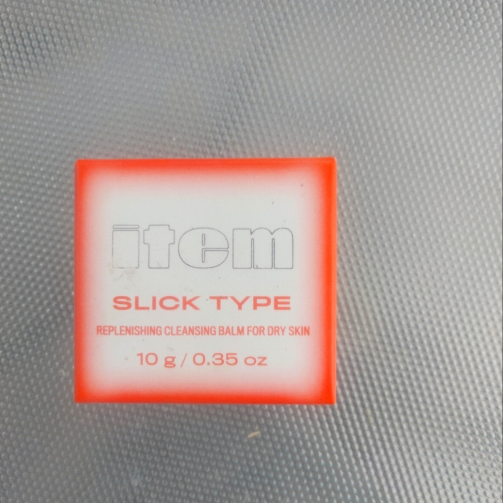 Item slick type replenishing cleansing balm for dry skin